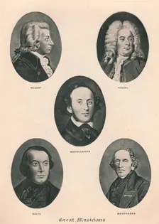 Great Musicians - Plate IV. 1895