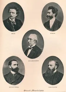 Great Musicians - Plate IX. 1895