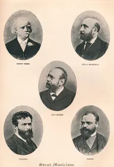 Great Musicians - Plate VIII. 1895