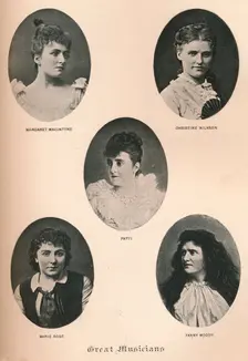 Great Musicians - Plate XII c1890, (1895). Artist: F Jenkins Heliog
