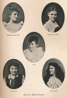 Great Musicians - Plate XII c1890, (1895). Artist: F Jenkins Heliog