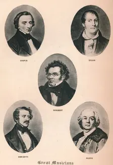 Great Musicians - Plate XIII. 1895