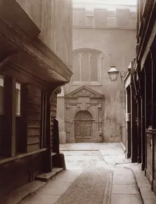 Great Saint Helen's, Bishopsgate Street, c1886. Creator: Henry Dixon & Son