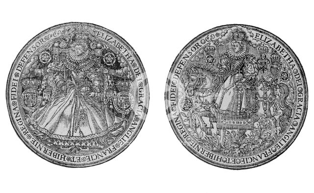 Great Seal of Elizabeth I, c1558-c1603. Creator: Unknown.