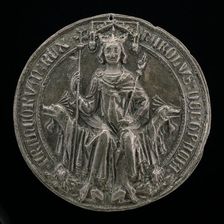 Great Seal of King Charles V, model 1364, cast probably 17th century. Creator: Unknown