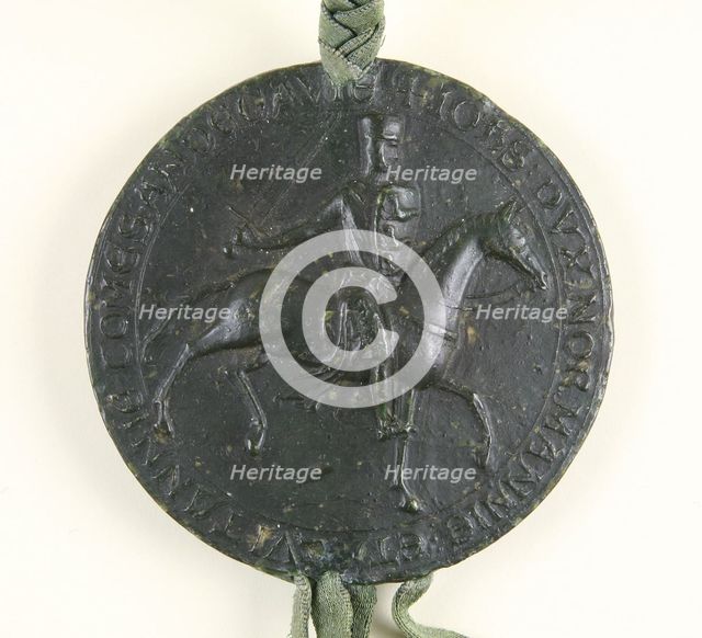 Great Seal of King John, 1203. Artist: Historic Object  