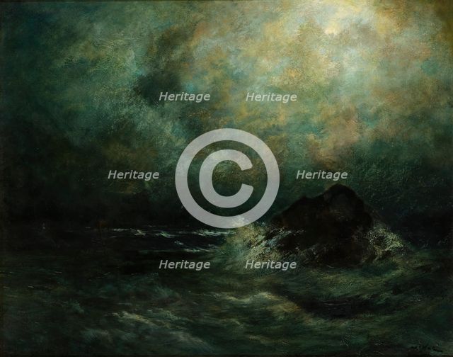 Great Silas at Night, 1890. Creator: Robert Crannell Minor.
