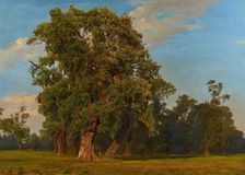 Great Prater landscape, 1849. Creator: Ferdinand Georg Waldmuller