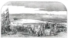 Great Protectionist Meeting on Barham Downs, 1850. Creator: Unknown