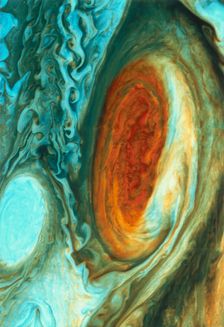 Great Red Spot on Jupiter, 1979. Creator: Unknown