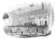 Great Repeal Meeting in Washington Hall, 1844. Creator: Unknown