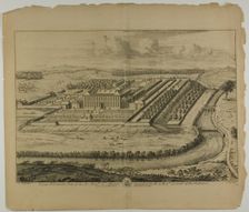 Great Ribston, plate 61 from Britannia Illustrata, published 1707. Creator: Johannes Kip