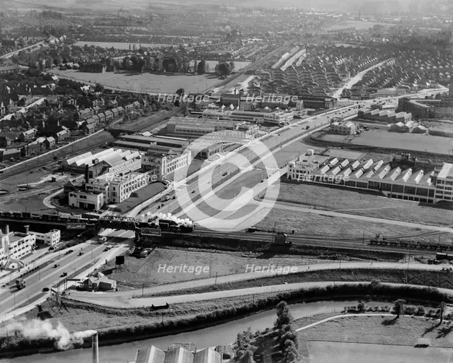 Great West Road, Brentford, Middlesex, 1937. Artist: Aeropictorial Ltd.