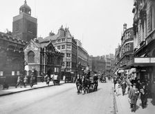 Great Tower Street and Byward Street, City of London, (c1930s?). Creator: Unknown