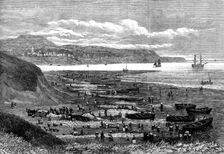 Great take of herring at the mouth of the Exe, 1873. Creator: Unknown