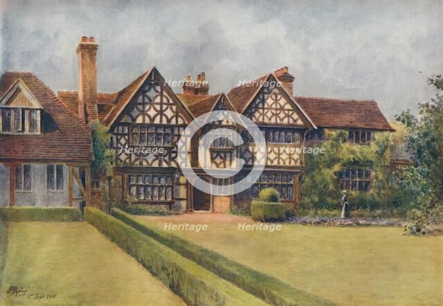 'Great Tangley Manor', 1911, (1914). Artist: James S Ogilvy.