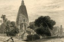 Great Temple at Bode Gyah 1835. Creator: William Daniell