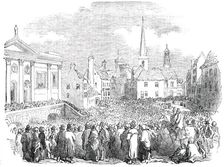 Great Tenant-Right Meeting at Kilkenny, 1850. Creator: Unknown