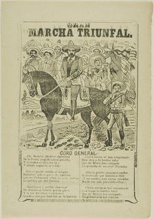 Great Triumphal March, 1911. Creator: José Guadalupe Posada