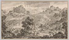 Great Victory at Huerman: from Battle Scenes of the Quelling of Rebellions..., c. 1765-1774. Creator: Jean Damascene Sallusti (Italian, d. 1781)