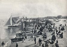 Great Yarmouth - A Typical Scene on the Beach 1895