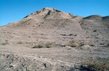 Great Ziggurat, Calah (Nimrud), Iraq, 1977. Creator: Vivienne Sharp