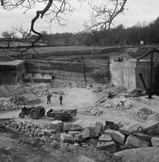 Greatgate Quarry, Croxden, East Staffordshire, Staffordshire, 24/04/1958. Creator: John Laing plc