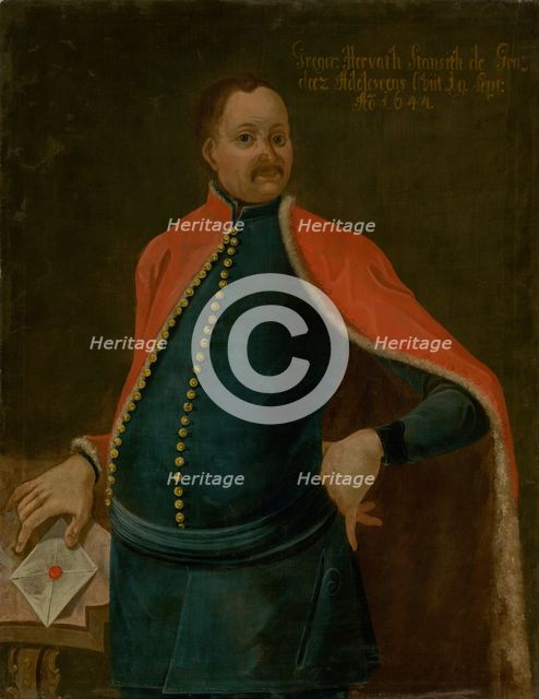 Gregor Horváth-Stancic, around 1750-1760. Creator: Unknown.