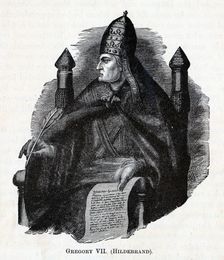 Gregory VII (Hildebrand), 1882. Artist: Anonymous