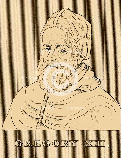 'Gregory XIII', (1502-1585), 1830. Creator: Unknown.