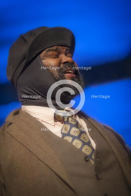 Gregory Porter, 2012. Artist: Alan John Ainsworth.