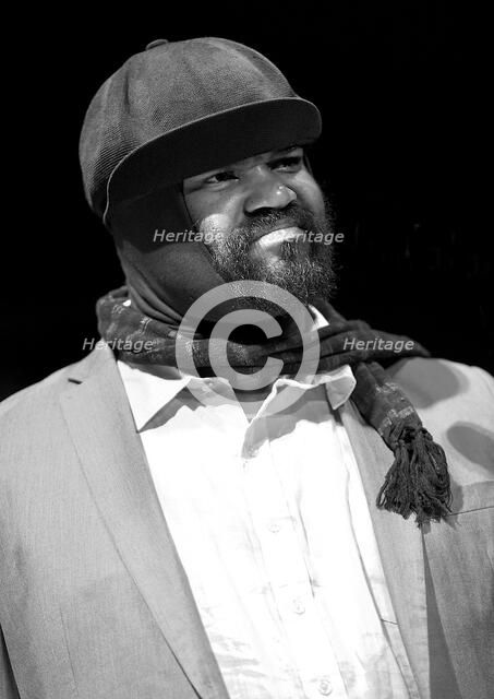 Gregory Porter, 2015. Artist: Alan John Ainsworth.