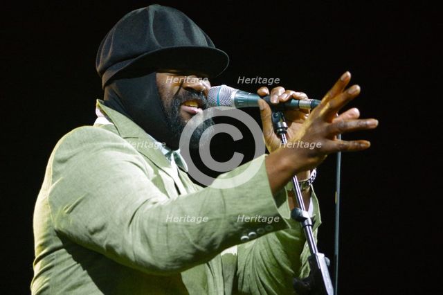 Gregory Porter, Love Supreme Jazz Festival, Glynde Place, East Sussex, 2014.  Artist: Brian O'Connor.