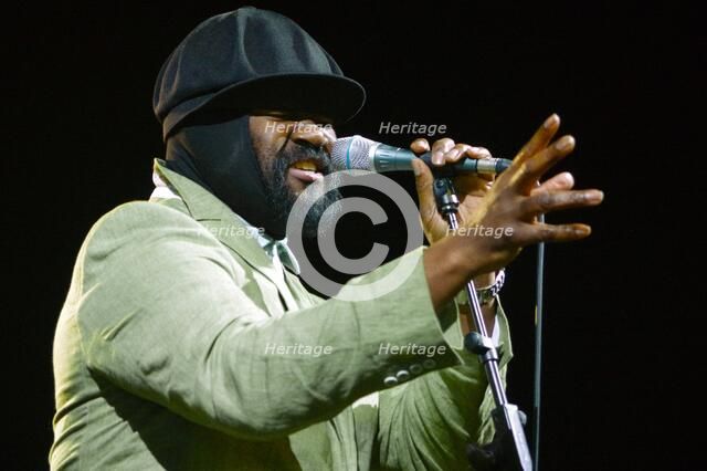 Gregory Porter, Love Supreme Jazz Festival, Glynde Place, East Sussex, 2014.  Artist: Brian O'Connor.