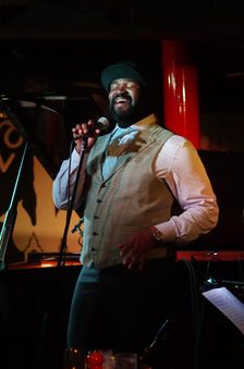 Gregory Porter, Pizza Express, Dean St, London, 2001. Artist: Brian O'Connor