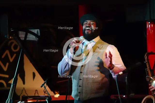 Gregory Porter, Pizza Express, Dean St, London, 2001. Artist: Brian O'Connor
