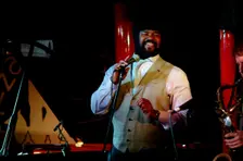 Gregory Porter, Pizza Express, Dean St, London, 2001. Artist: Brian O'Connor