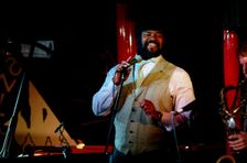 Gregory Porter, Pizza Express, Dean St, London, 2001. Artist: Brian O'Connor