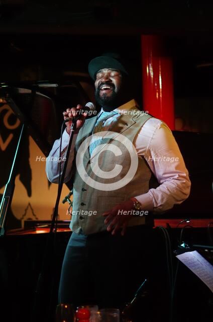 Gregory Porter, Pizza Express, Dean St, London, 2001. Artist: Brian O'Connor