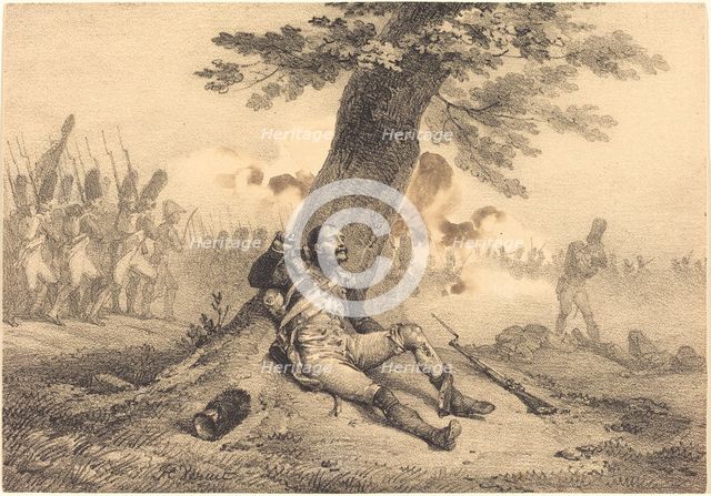 Gredin de Sort!..., 1823. Creator: Emile Jean-Horace Vernet.