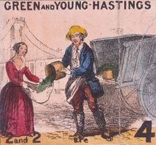 Green and Young Hastings Cries of London, c1840. Artist: TH Jones