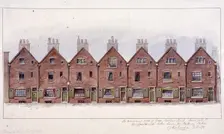 Green Arbour Court, Little Moorfields, London, 1871. Artist: Charles James Richardson