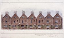 Green Arbour Court, Little Moorfields, London, 1871. Artist: Charles James Richardson