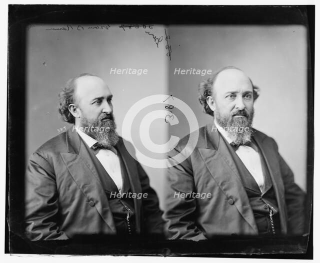 Green B. Raum of Illinois, 1865-1880.  Creator: Unknown.