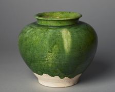 Green-glazed jar, 8th century