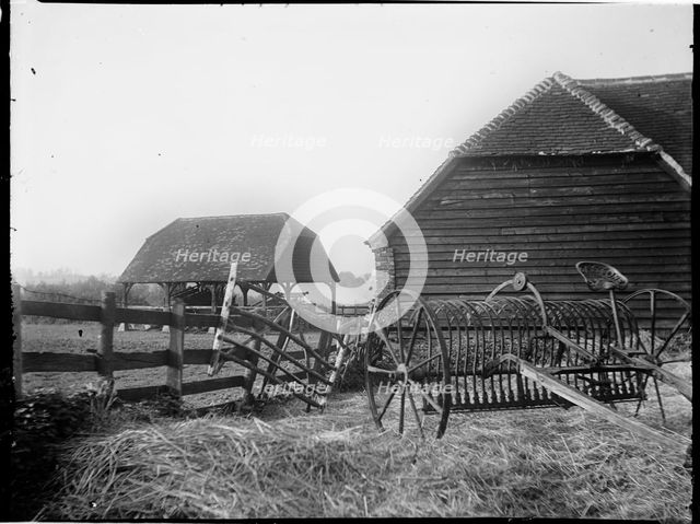 Green End Farm, Green End, Radnage, Wycombe, Buckinghamshire, 1919. Creator: Katherine Jean Macfee.