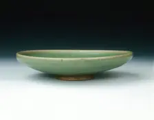 Green Jun saucer, Jin dynasty, China, 1127-1234. Creator: Unknown