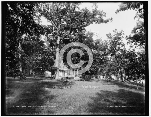 Green Lake, Wis., Sherwood Cottages, between 1880 and 1899. Creator: Unknown.