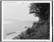Green Lake from Pleasant Point, Wis., between 1880 and 1899. Creator: Unknown
