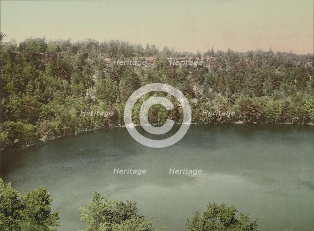 Green Lake, near Jamesville, New York, ca 1900. Creator: Unknown.